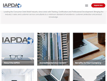 Tablet Screenshot of iapda.org